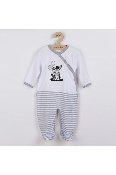 NEW BABY SHOP Baby cotton jumpsuit New Baby Zebra exclusive, size 80 (9-12m)