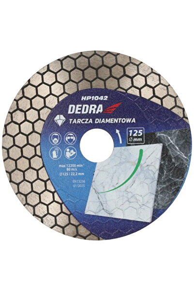 DEDRA EXIM Diamond disc 125mm honeycomb