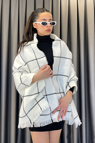 Tmptekstil Shawl - Ecru Ekru