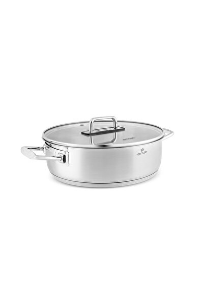 Karaca Emsan Grace İndüksiyon Tabanlı Çelik Karnıyarık Tencere 24 cm