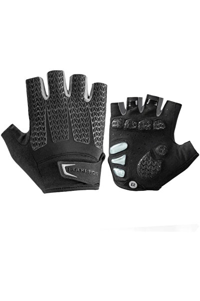 ROCKBROS Mănuși de ciclism S169BGR L cu inserții de gel - gri