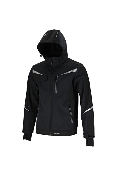 Lahti Pro Jacheta elastica cu gluga / negru - m