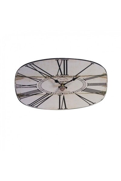 Innova Ceas de perete Paris White, Studio Casa, diametru 35 x 0.5 x 20 cm