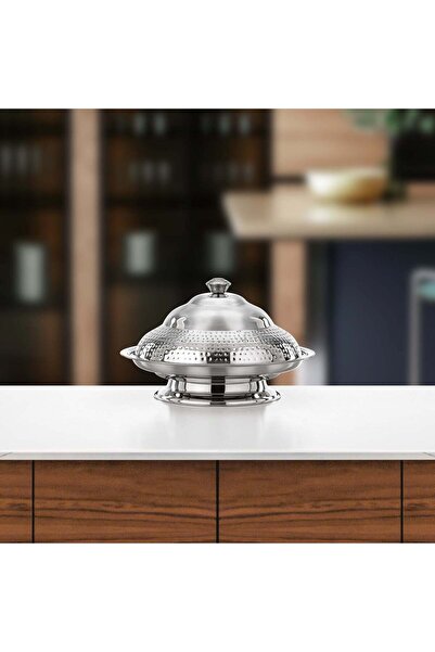 Almarjan Koozy Tray 35 cm Silver