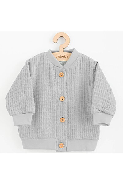 NEW BABY SHOP Haină de bebeluși confortabilă, gri, mărimea 86 (12-18 luni)
