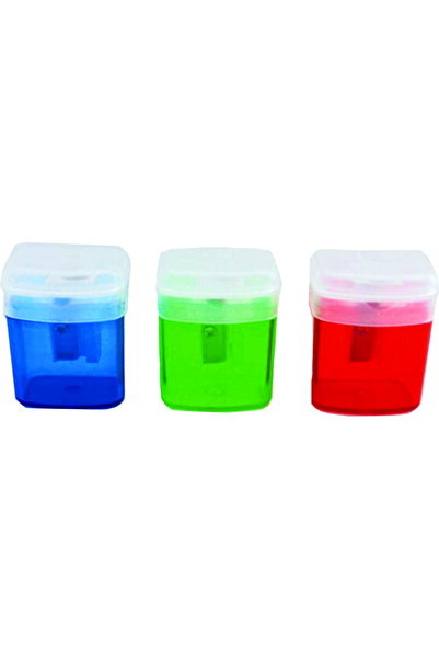 Artigli Ascutitoare plastic simpla cu container plastic Artiglio - culori aso...