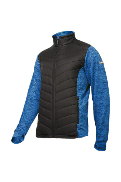 Lahti Pro Jacheta cu imprimeu si matlasare / albastru-negru - xl