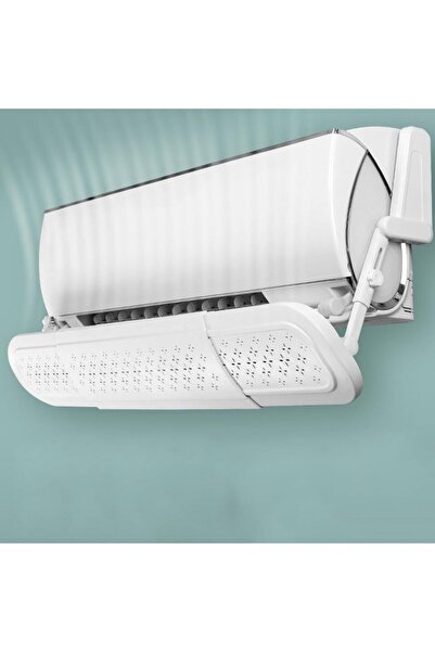 Arabest Adjustable Air Conditioner Deflector, 28-41" Telescopic Vent Baffle w...