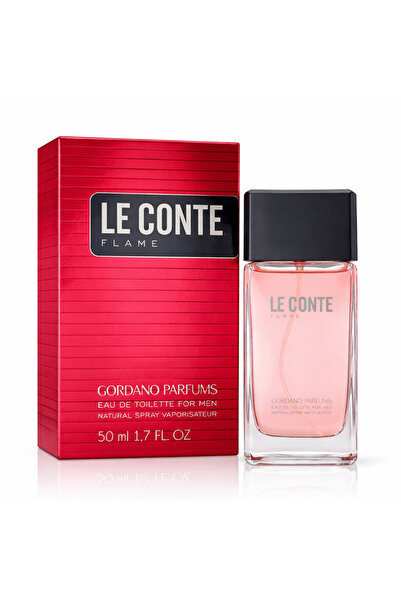 GORDANO PARFUMS LE CONTE FLAME Eau de Toilette for Men, 50 ml,