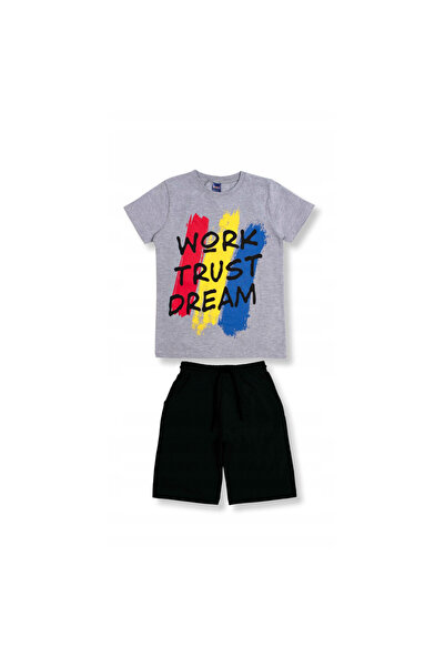 Mod Kids MOD KIDS children's set, Drapey t-shirt and straight pants, gray, 8-...