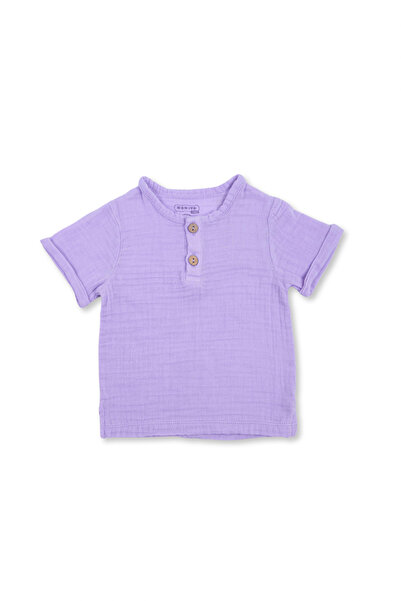 Mod Kids Tricou Copii Modkids Liliac, Bumbac, 80, 9-12 Luni, Nasturi, Sigur B...