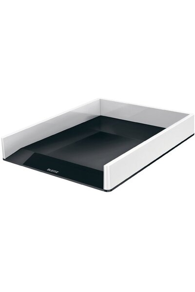 Leitz WOW document tray, PS, A4, dual colors, black and white