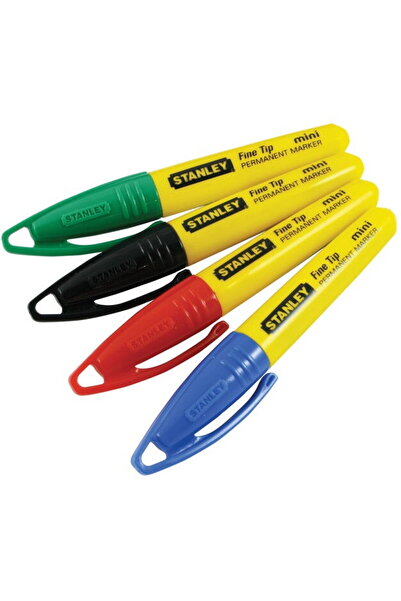Stanley Permanent mini marker 1-47-329, fine tip, various colors