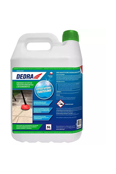 DEDRA EXIM Solutie de curatat terase gresie sau piatra 5L