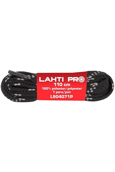 Lahti Pro Siret poliester plat / negru-rosu - 110cm, 10/set