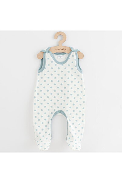 NEW BABY SHOP Salopetă pentru bebeluși New Baby Classic II cu stele, mentă, m...