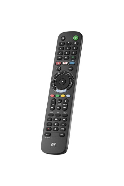 ONE for all Sony TV replacement remote control, Black, Infrared, for all Sony...