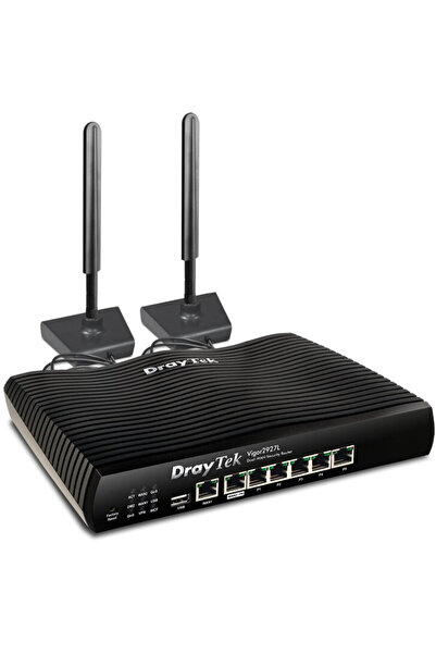 TEK Draytek Vigor2927L wireless router Gigabit Ethernet 4G Black