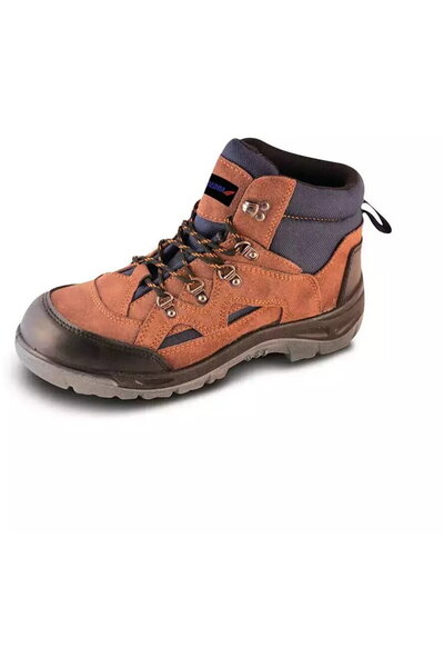 DEDRA EXIM Ghete de siguranta T2A, din piele intoarsa, marime: 40, cat.S1P SRC