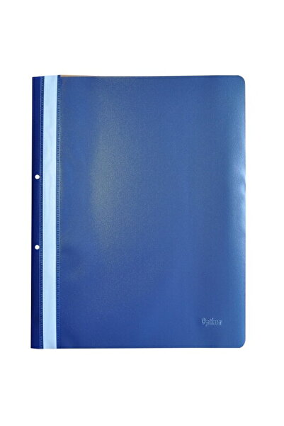 Optima PP plastic file with rail, with holes, thickness 120/180 microns, 10 p...