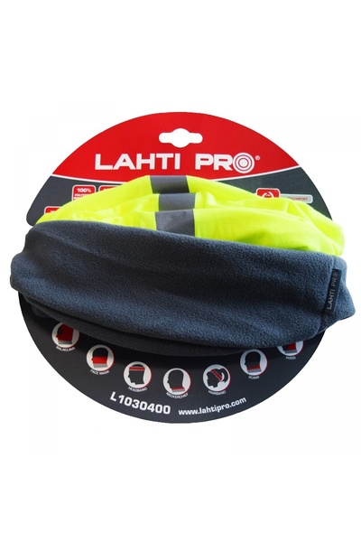 Lahti Pro Multifunctional Fleece armband / black-green