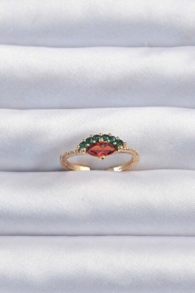 Inure Jewelry النحاس الذهب اللون الملونة الزركون حجر قابل للتعديل نموذج البطي...