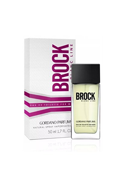 GORDANO PARFUMS BROCK BLANC LINE Eau de Toilette for Men, 50 ml,