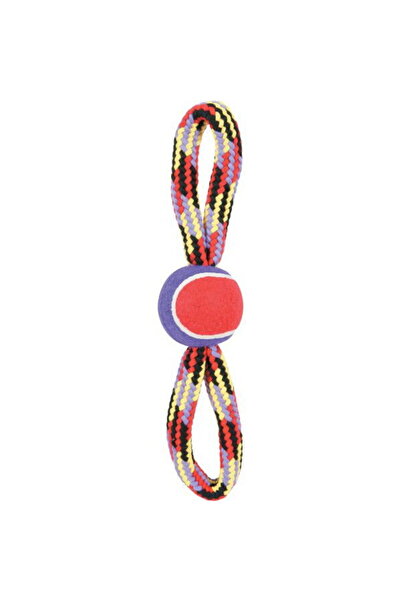 Zolux Rope toy with tennis ball eight 36cm