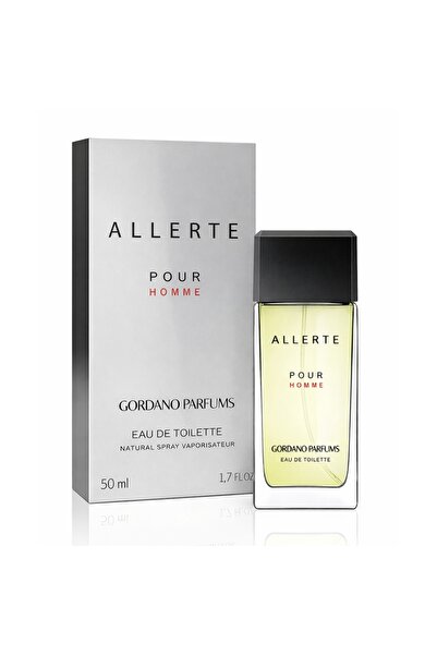GORDANO PARFUMS ALERTE POUR HOMME Eau de Toilette for Men, 50 ml,