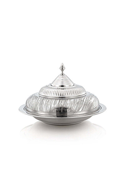 Almarjan 35 CM Tahani Collection Stainless Steel Koozy Tray