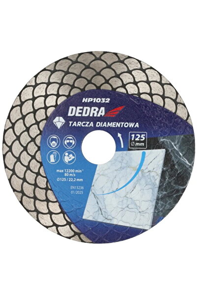 DEDRA EXIM 125mm diamond disc with scales