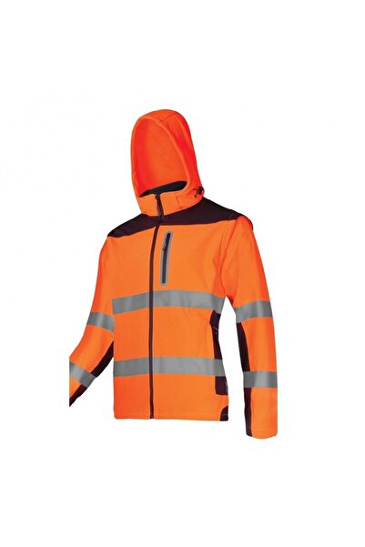 Lahti Pro Elastic reflective jacket / orange - xl