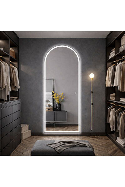 LedCorp Premium LED Hall Mirror 70×170 cm, 3 Light Types - Warm, Cool, Neutral