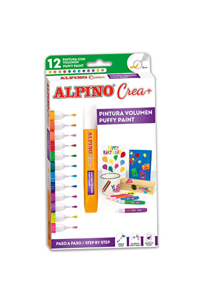 ALPİNGO Set ALPINO Crea + 3D Paint marker, 12 culori/set