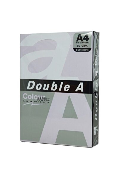 DOUBLE A Color copier paper A4, 80g/m2, 500 sheets/ream, - pastel lavender