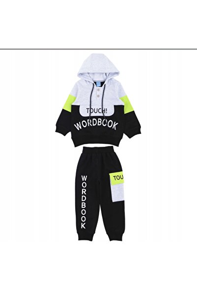 Mod Kids Children's set, Mod Kids, Drapey t-shirt + straight pants, Cotton, b...