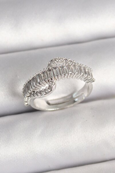 Inure Jewelry النحاس الفضة اللون الممر المائي الزركون حجر قابل للتعديل نموذج ...