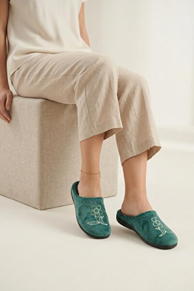 GEZER 15941 Women's Daily Lightweight Sole Winter Home Rug Guest Slippers