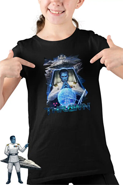 OEM Παιδικό Κορίτσι Star Wars T-shirt Grand Admiral Thrawn Legend