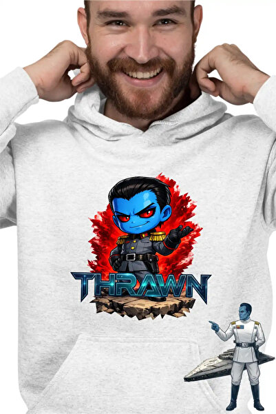 OEM Star Wars Thrawn Grand Admiral Chibi Men's Hoodie