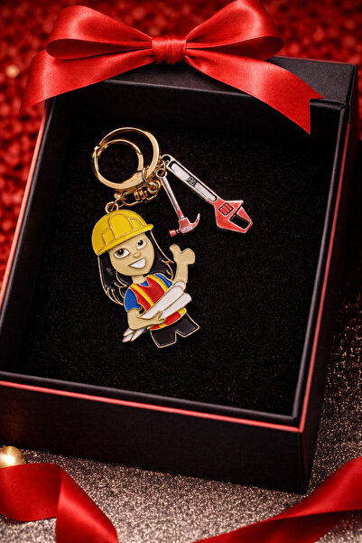 PULİNİN DÜKKANI Nurse Themed Keychain – Healthcare Worker Gift – Bag Ornament...