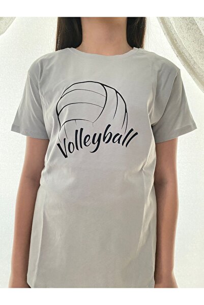 GÖKÇE voleybol temalı tişört