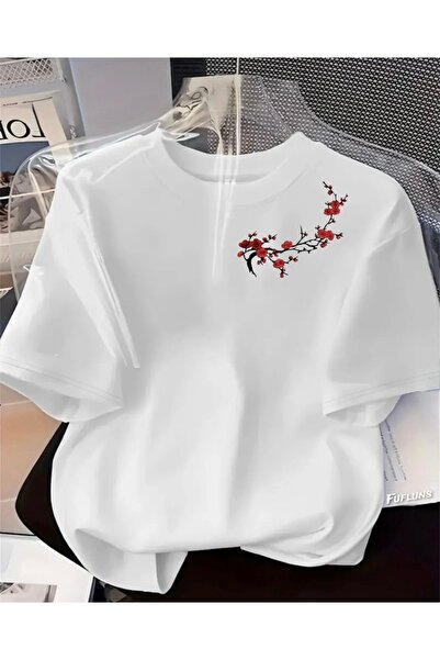 FUFLUNS TRICOU UNISEX FEMEI/BĂRBAȚI CU GULER ROTUND, MĂRIME MARE, CU IMPRIMEU...