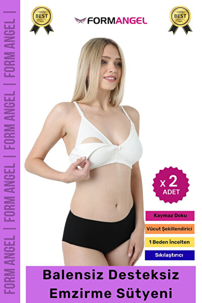 Carlburn # Breastfeeding Bra Without Underwire, Without Support, with Clips, ...