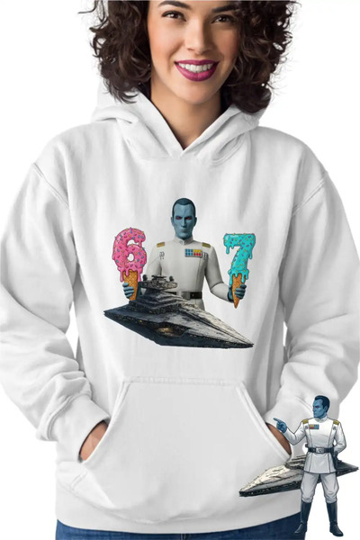 OEM Women's Thrawn Six Seven Six Seven Star Wars Destroyer Hoodie