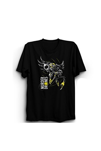 The Fame Poster Murder Drones VRS777 cu imprimeu , Tricou Unisex bumbac 100%