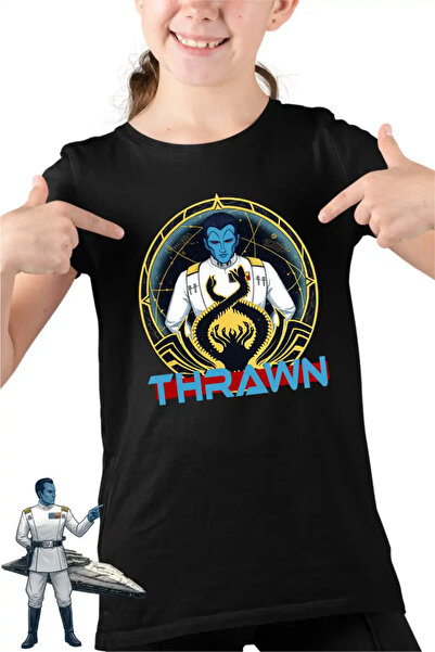OEM Παιδικό Κορίτσι Star Wars T-shirt Grand Admiral Thrawn