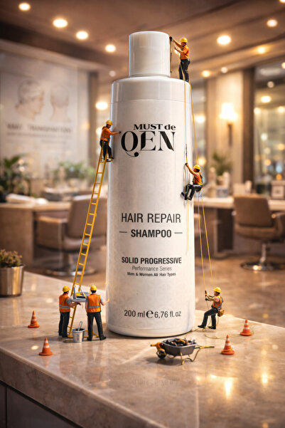 MUST DE QEN Hair Repair Shampoo 200 ML – Gentle Care & Nourishing Formula