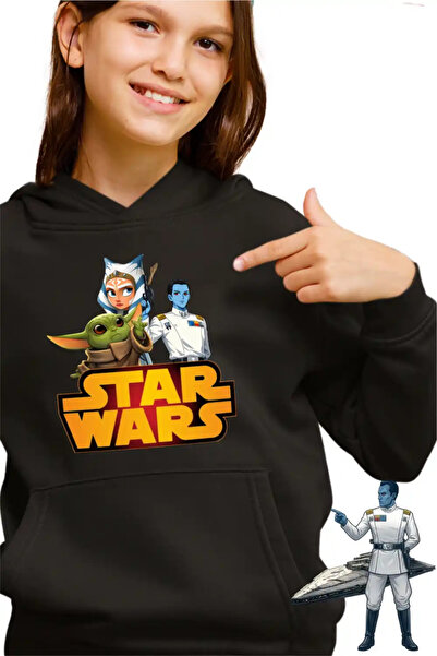 OEM Hanorac Copii Fete Star Wars Thrawn Ahsoka Baby Yoda