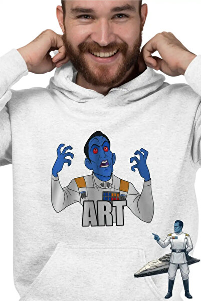 OEM Thrawn Art Star Wars Grand Admiral Hoodie Men